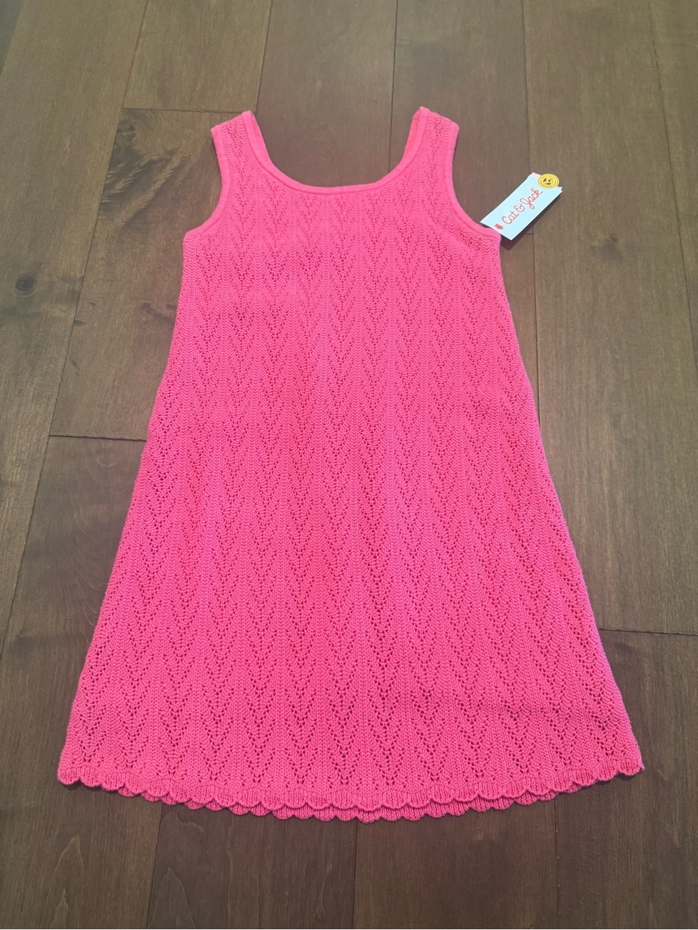 Cat & Jack Pink Knit Tank Dress